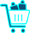 Carrito de compras con bolsas para Tango Gestión